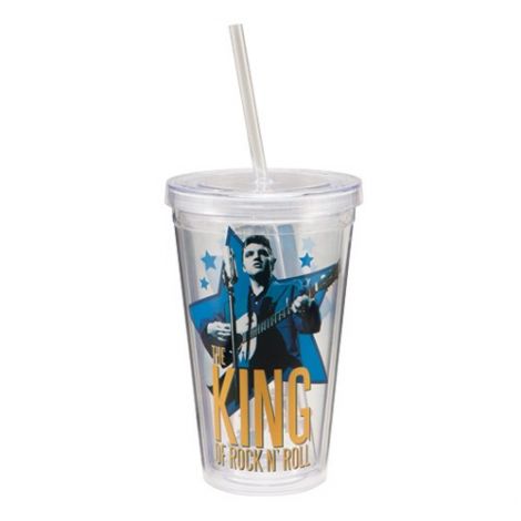  Elvis Presley 18 oz. Acrylic Travel Cup