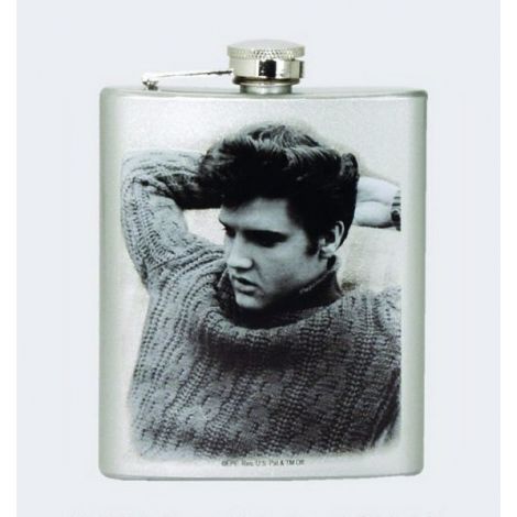  Elvis Presley In Sweater Flask