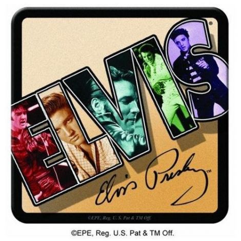  Elvis Presley Coaster Set