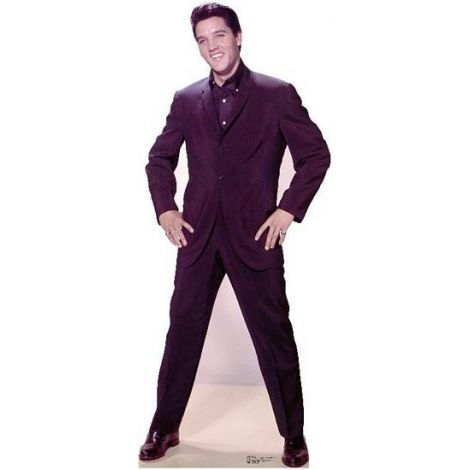  Elvis Presley hands on hip Lifesize cardboard cutout #843