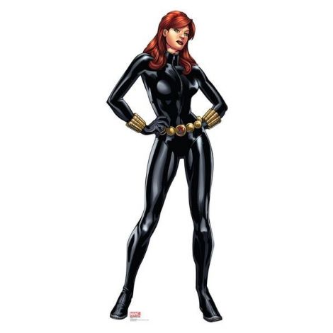 Black Widow Avengers Assemble Cardboard Cutout #2370