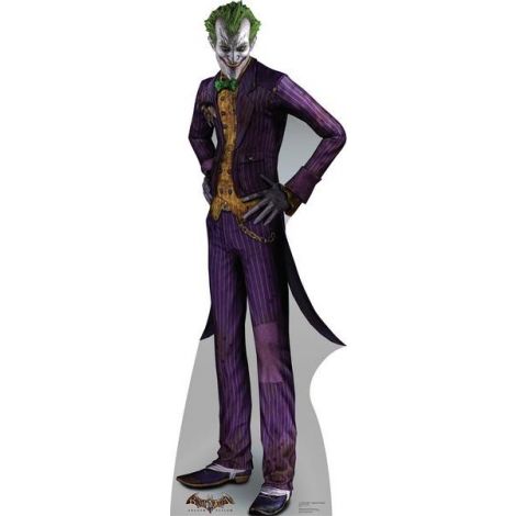  The Joker Arkham Asylum Cardboard Cutout #1691