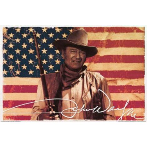  John Wayne Poster