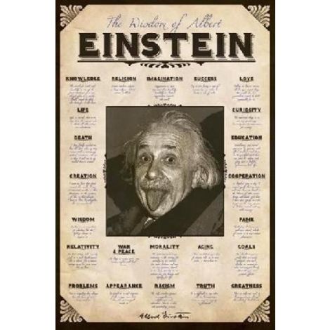  Einstien Tongue Poster