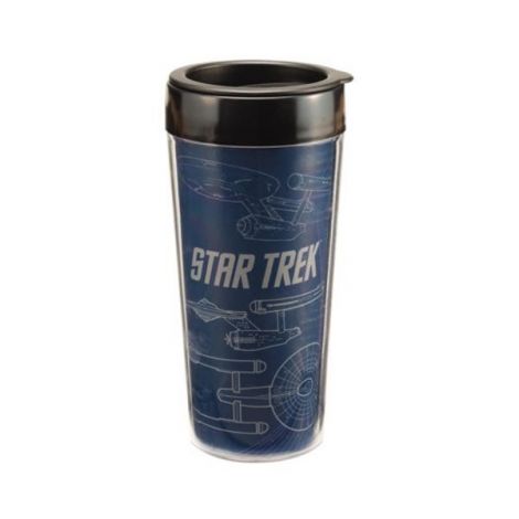  Star Trek 16 oz. Plastic Travel Mug