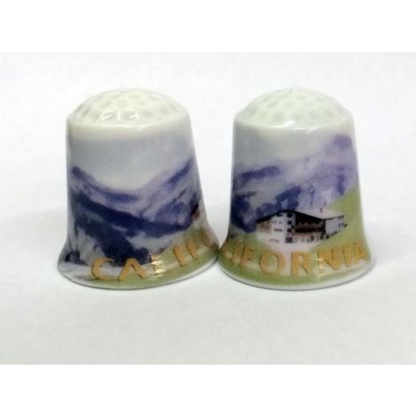  California Mountains Thimble