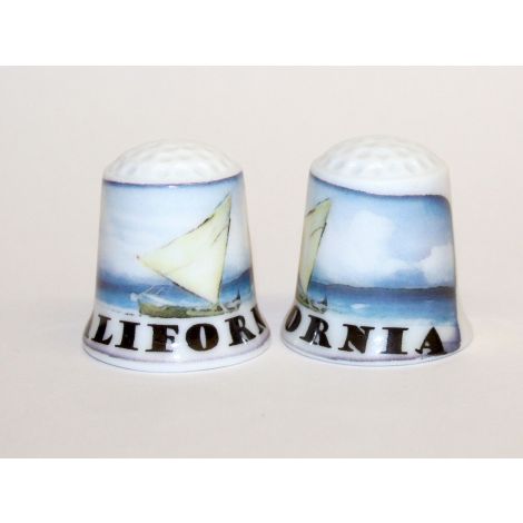  California Sail Boat Thimble