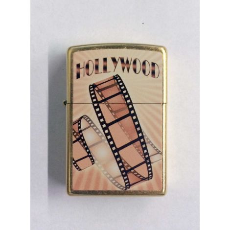  Hollywood Gold film Strip  Zippo Lighter