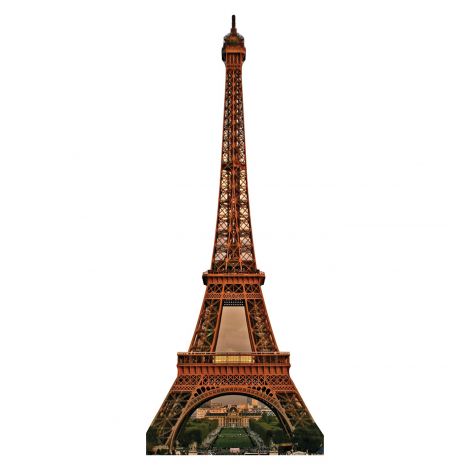  Eiffel Tower Cardboard Cutout #150