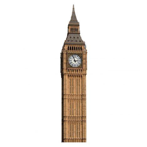 Big Ben Clock Tower Cardboard Cutout #151
