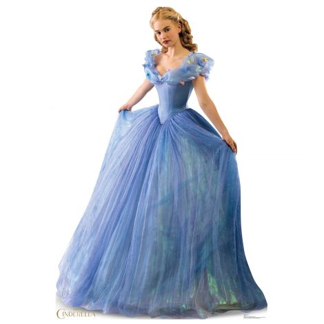 Cinderella Ballgown Cardboard Cutout from the Disney Movie Cinderella #1892