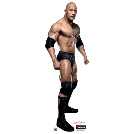  WWE The Rock Cardboard Cutout #1925