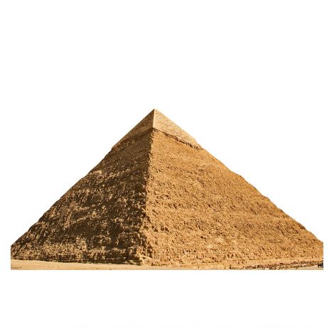  Egyptian Pyramid of Chephren Cardboard Cutout #1930