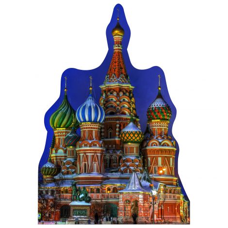  Saint Basil’s Cathedral Cardboard Cutout #1931