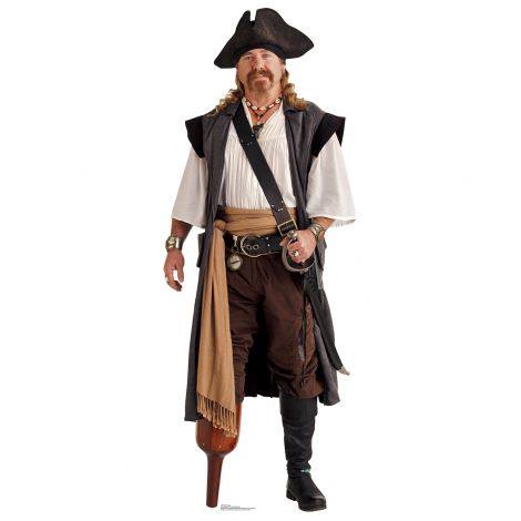 Pirate Peg Leg Cardboard Cutout #1946