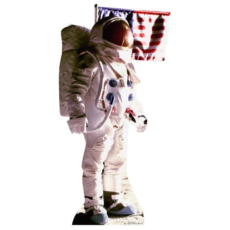  Astronaut Man on the Moon  Cardboard Cutout #1968