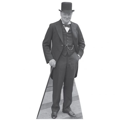  Winston Churchill Cardboard Cutout #1974