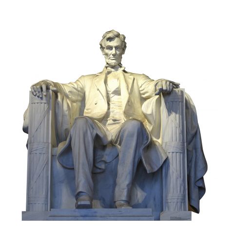 Lincoln Memorial Cardboard Cutout #1976