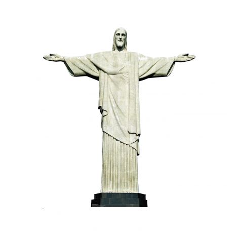 Christ the Redeemer Brazil Cardboard Cutout #1977