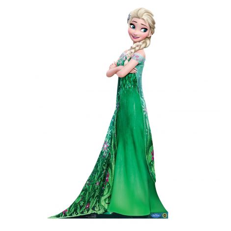 Elsa Cardboard Cutout from the movie Frozen Fever #2010