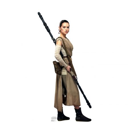  Rey Cardboard Cutout from the movie Star Wars VII: The Force Awakens #2041