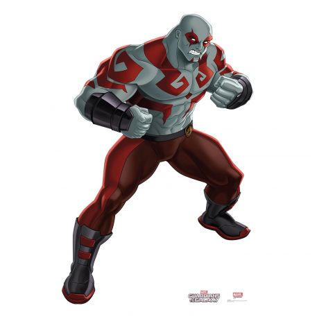  Drax Cardboard Cutout from the animated Guardians of the Galaxy Series #2061