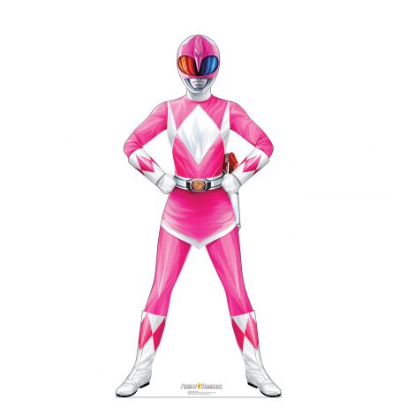 Pink Power Ranger Life-size Cardboard Cutout #5097