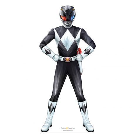  Black Power Ranger Life-size Cardboard Cutout #5098