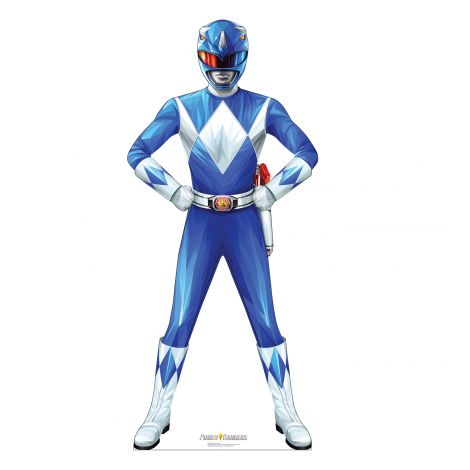  Blue Power Ranger Life-size Cardboard Cutout #5100