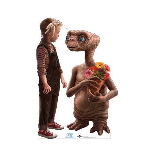  E.T. and Gertie Life-size Cardboard Cutout #5116