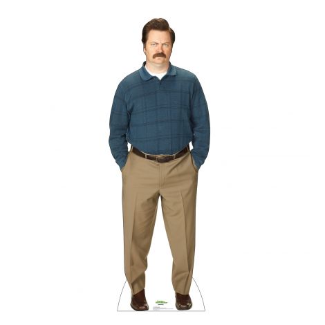  Ron Swanson Life-size Cardboard Cutout #5121