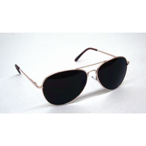  Gold Frame Aviator Style Sunglasses