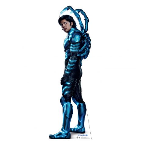  Blue Beetle No Mask Life-size Cardboard Cutout #5126