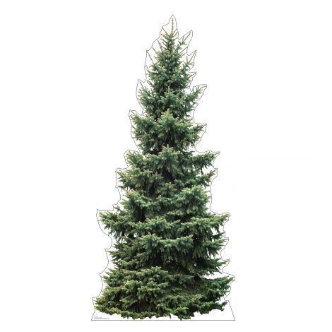  Fir Tree Life-size Cardboard Cutout #5210