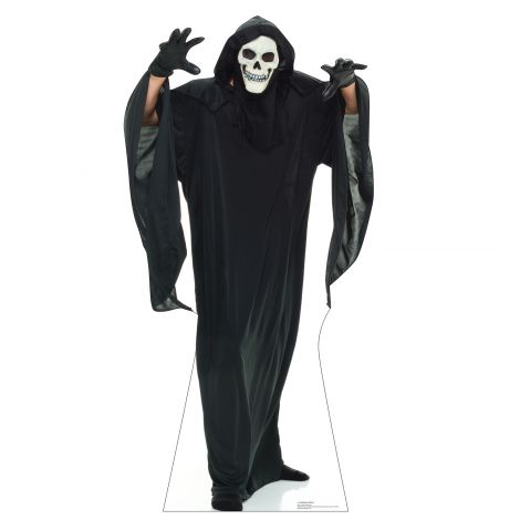  Skeleton Ghost Life-size Cardboard Cutout #5293