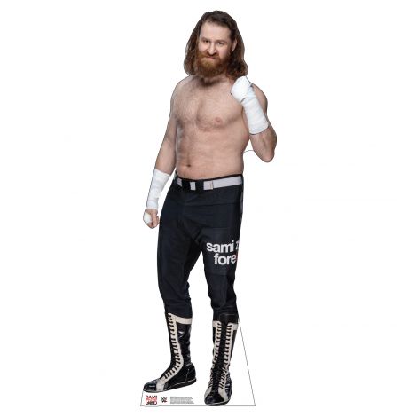  Sami Zayn WWE Life-size Cardboard Cutout #5303
