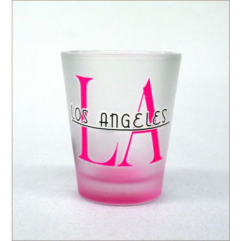  LA Shotglass Pink