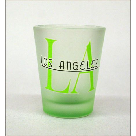  LA Shotglass Green