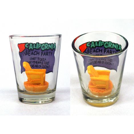 California Beach Party Shotglass