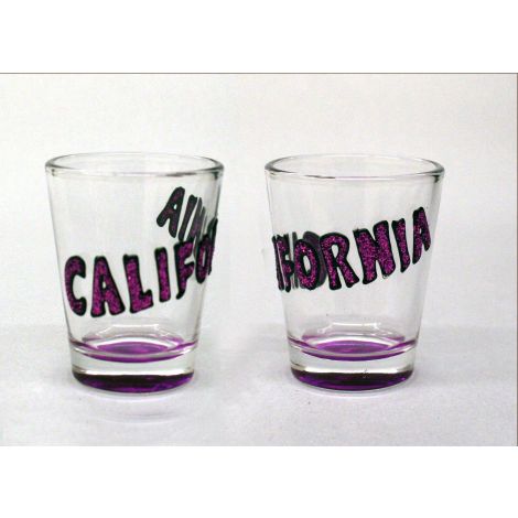  California Shotglass - Purple