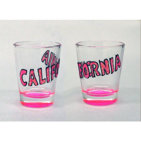 California Shotglass - Pink