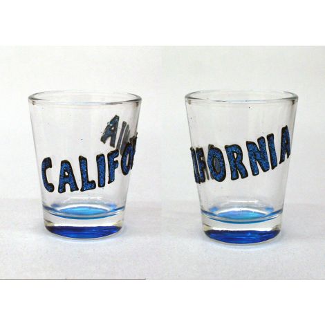  California Shotglass - Blue