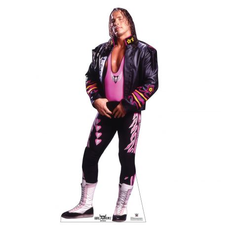  Bret The Hit-Man Hart WWE Life-size Cardboard Cutout #5345