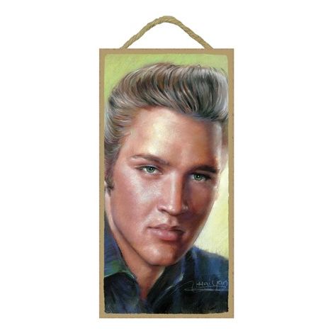  Elvis Wood Plaque