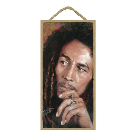  Bob Marley Wood Plaque