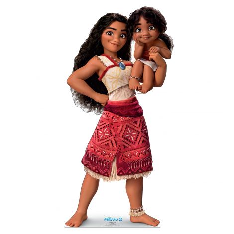  Moana & Simea Life-size Cardboard Cutout #5441