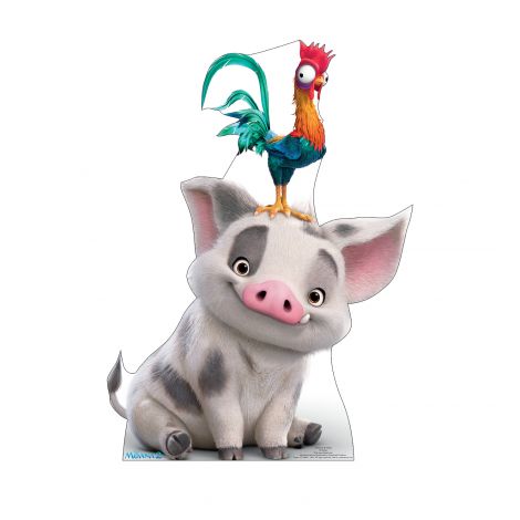  Pua & Heihei Life-size Cardboard Cutout #5442