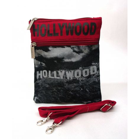  Red Hollywood Neck Wallet