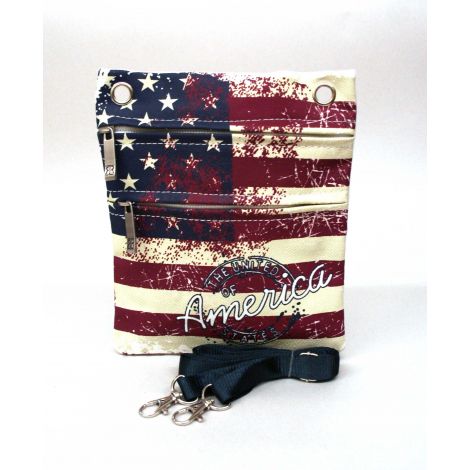  United States Flag Neck Wallet