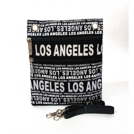  Black Los Angeles Neck Wallet